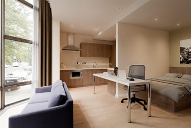 1 bed studio, Elmwood Avenue, Stranmillis, Belfast, BT96AY - Image 15